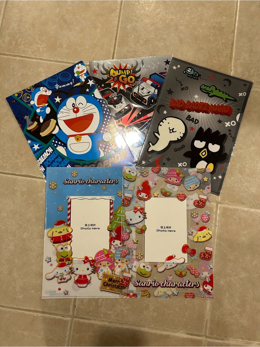 Sanrio Characters Folders